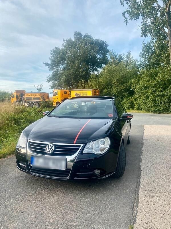 Schwarz Gebraucht 2009 VW Eos Individual Cabrio | 3.700 € (Superpreis) - Bild 1/4