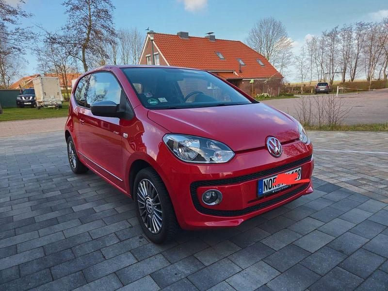 Gebraucht VW up! 60 PS (44 kW) 2014 Rot Kleinwagen
