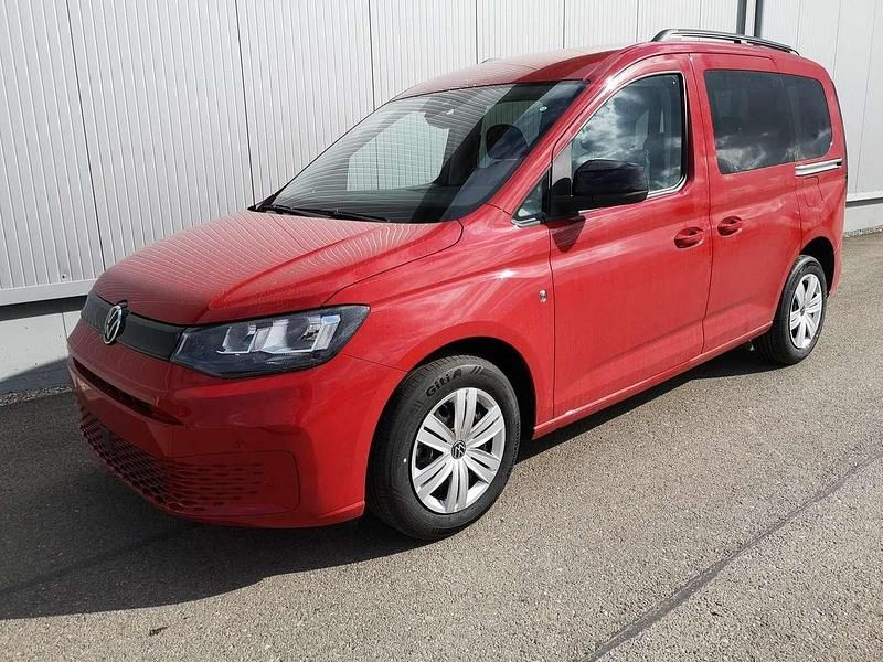 Neu VW Caddy Edition 122 PS (89 kW) 2025 Kirschrot Van / Kleinbus