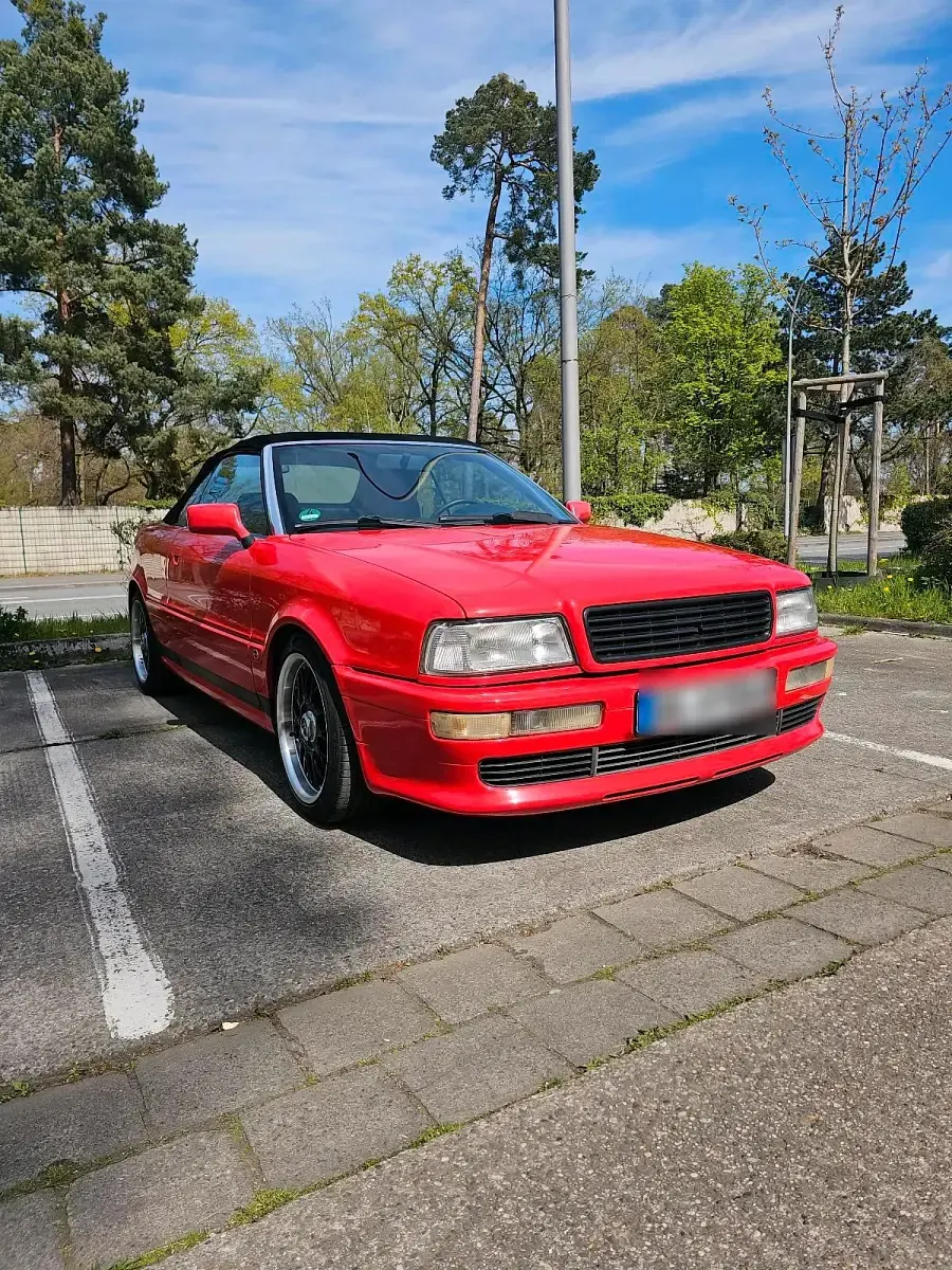 Gebraucht Audi 80 174 PS (127 kW) 1994 Rot Cabrio