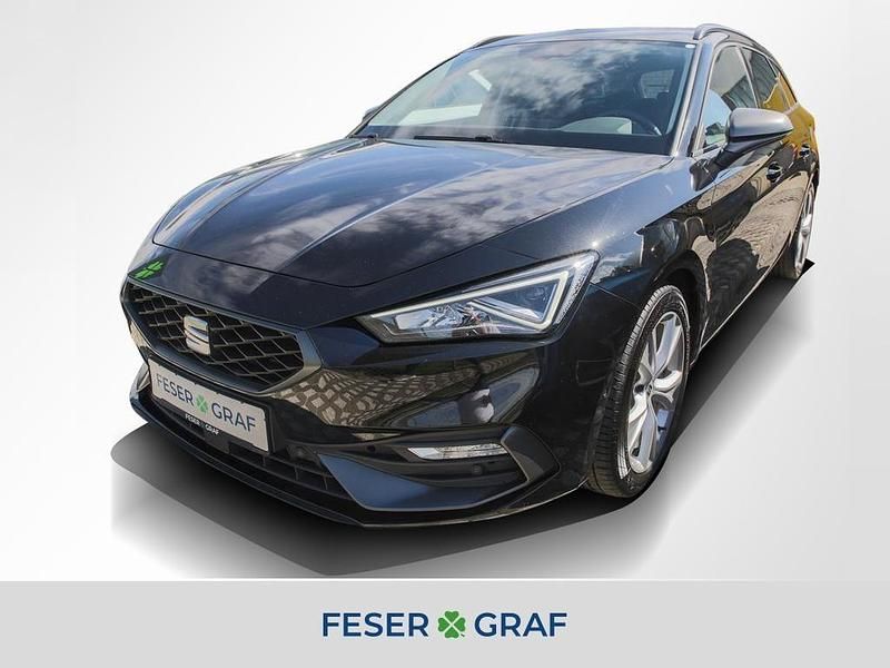 Midnight schwarz metallic Gebraucht 2022 Seat Leon 4Drive Limousine | 16.940 € (Fairer Preis) - Bild 1/4