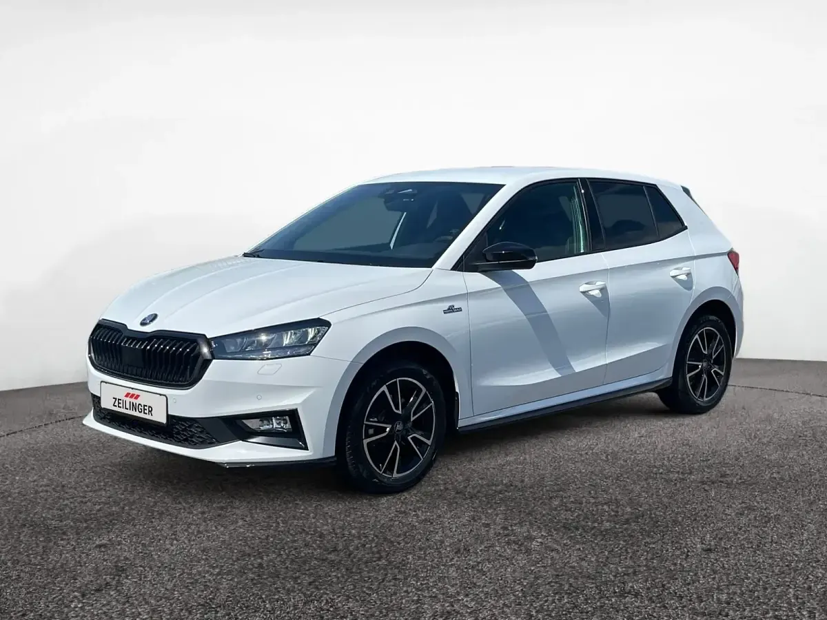 Neu Skoda Fabia Monte Carlo 116 PS (85 kW) 2026 Moonweiss Kleinwagen