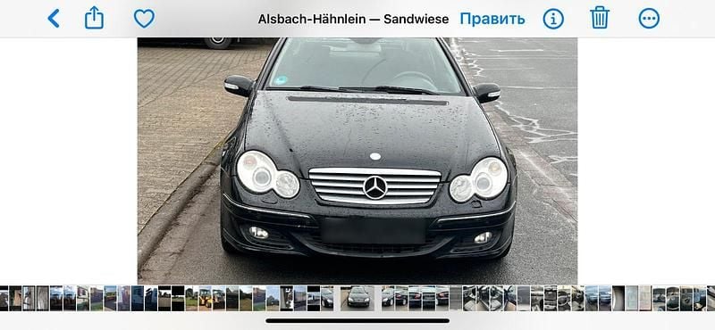 Gebraucht Mercedes C200 122 PS (89 kW) 2006 Schwarz Coupé