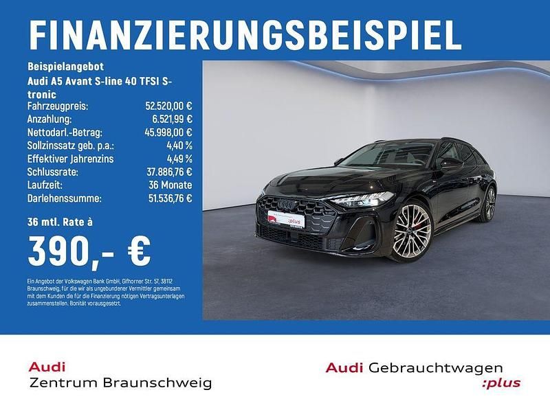 Gebraucht Audi A5 S-Line 204 PS (150 kW) 2025 Schwarz Kombi