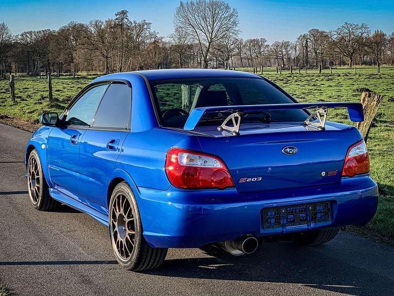 Gebraucht Subaru Impreza 320 PS (235 kW) 2005 Wr blue mica Limousine