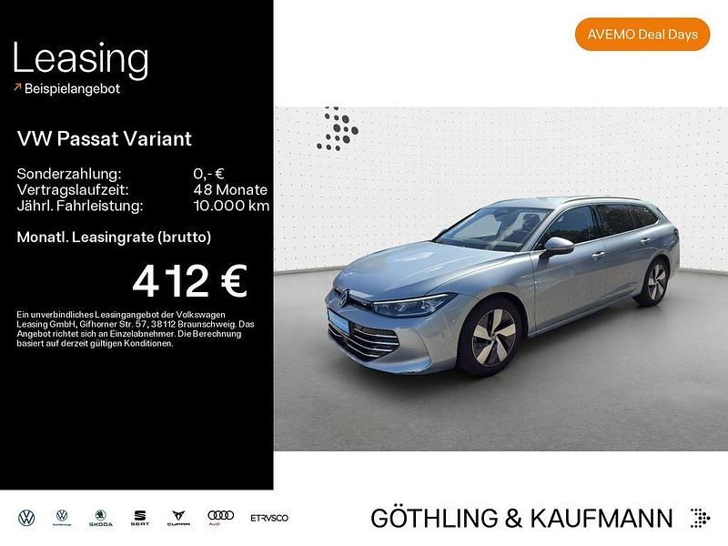 Gebraucht VW Passat Elegance 150 PS (110 kW) 2024 Oyster silver metallic Kombi