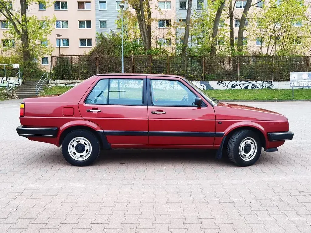 Gebraucht VW Jetta 90 PS (66 kW) 1988 Rot Limousine