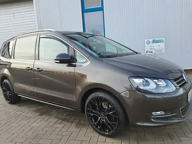 Brugt VW Sharan Highline 184 HK (135 kW) 2016 Sort MPV