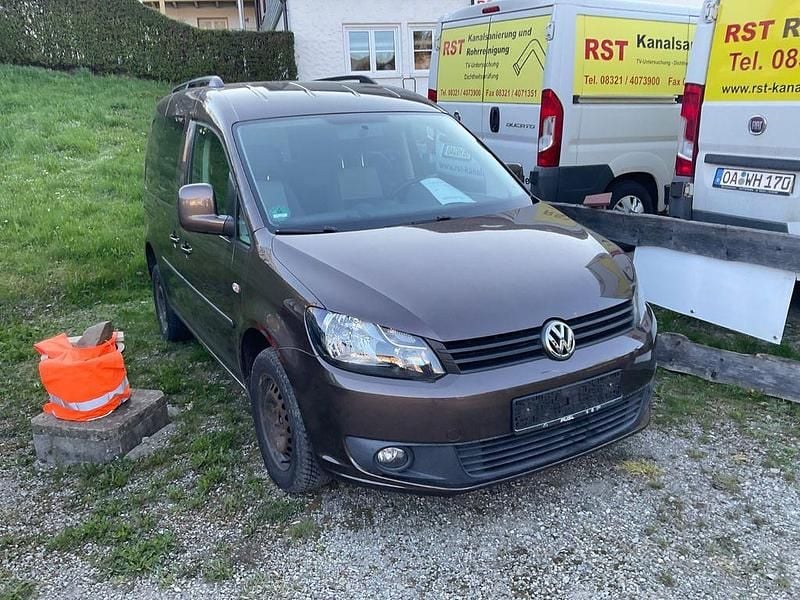 Gebraucht VW Caddy Trendline 110 PS (80 kW) 2011 Braun Van / Kleinbus