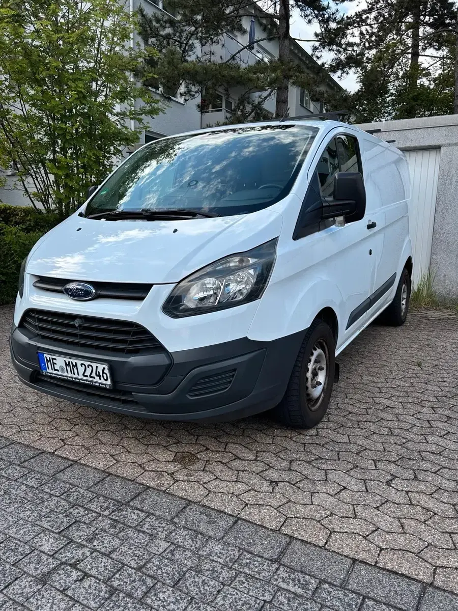 Gebraucht Ford Transit Custom 101 PS (74 kW) 2014 Weiß Van / Kleinbus