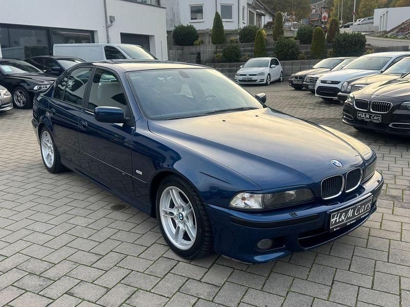 Blau Gebraucht 2000 BMW 523 M Sport Limousine | 5.990 € (Fairer Preis) - Bild 1/4
