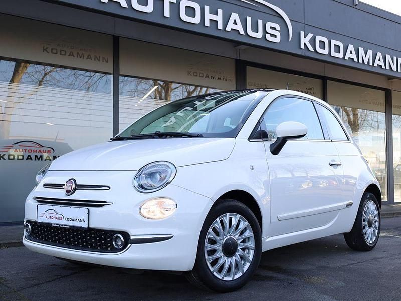 Weiß Gebraucht 2018 Fiat 500 Lounge Limousine | 8.590 € (Fairer Preis) - Bild 1/4