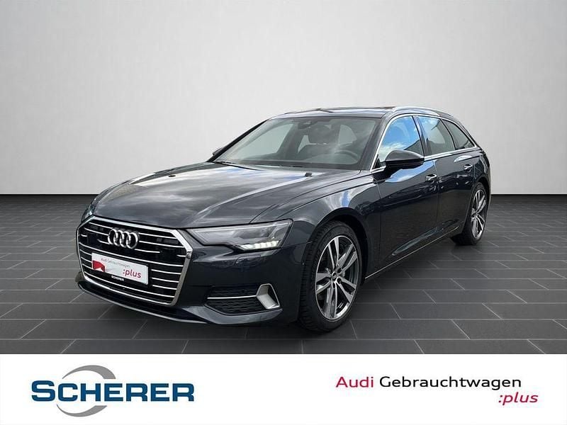 Manhattangrau metallic (metallic) Gebraucht 2023 Audi A6 Business Kombi | 45.990 € (Teuer) - Bild 1/4