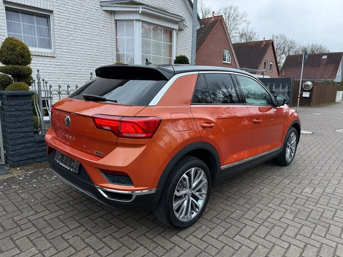 Gebraucht VW T-Roc Style 150 PS (110 kW) 2018 Orange SUV