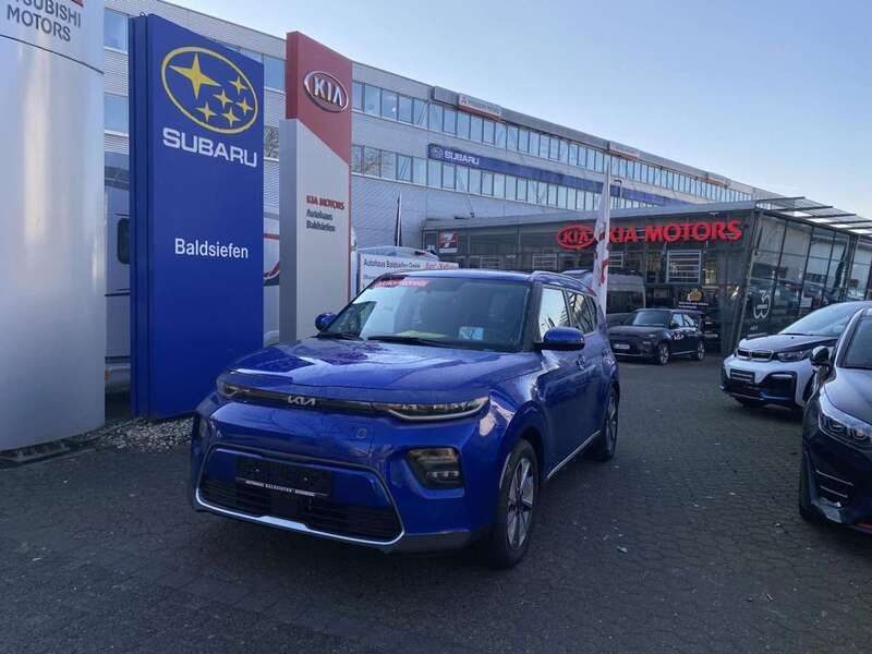 (b3a) neptunblau met. Neu 2024 Kia Soul EV Inspiration SUV | 33.215 € (Superpreis) - Bild 1/4