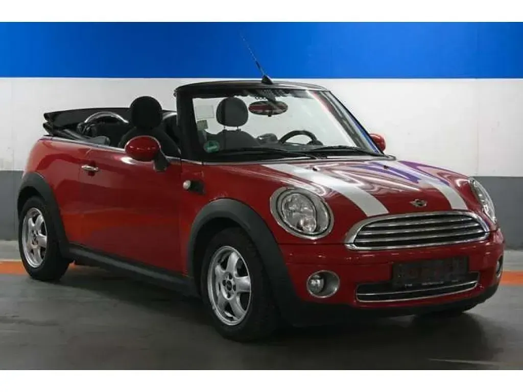 Gebraucht Mini Cooper Cabriolet Pepper 120 PS (88 kW) 2009 Rot Cabrio