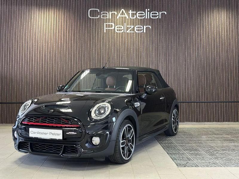Schwarz Gebraucht 2016 Mini John Cooper Works Cabriolet Cabrio | 16.990 € - Bild 1/4