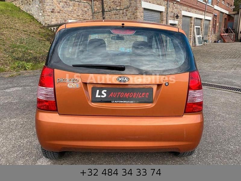 Gebraucht Kia Picanto 61 PS (44 kW) 2007 Orange Kleinwagen