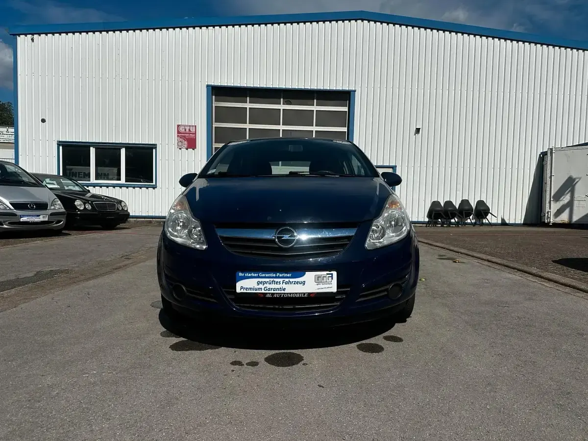 Gebraucht Opel Corsa 75 PS (55 kW) 2008 Blau Kleinwagen