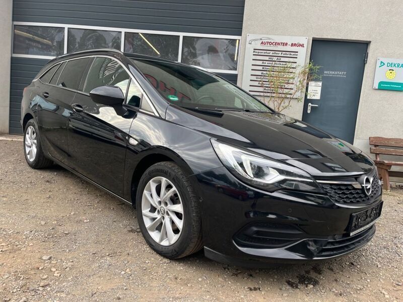 Schwarz Gebraucht 2021 Opel Astra Elegance Kombi | 10.700 € (Fairer Preis) - Bild 1/4