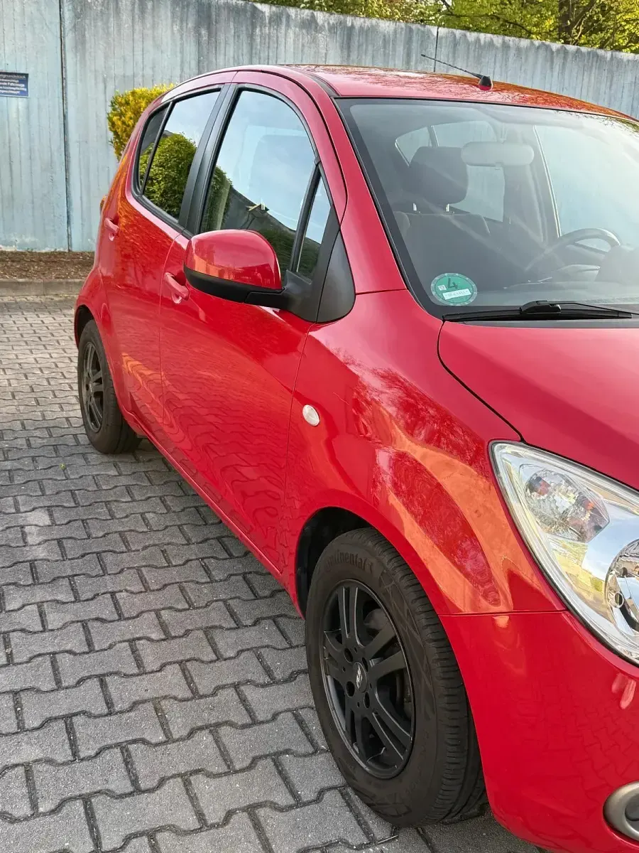 Gebraucht Opel Agila 85 PS (62 kW) 2008 Rot Kleinwagen