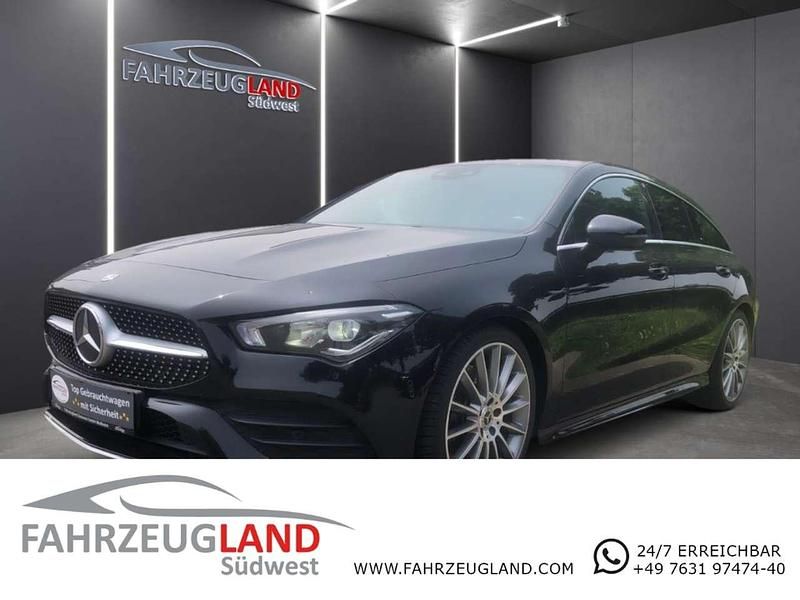 Kosmosschwarz metalliclack Gebraucht 2019 Mercedes CLA220 AMG Limousine | 23.990 € (Guter Preis) - Bild 1/4