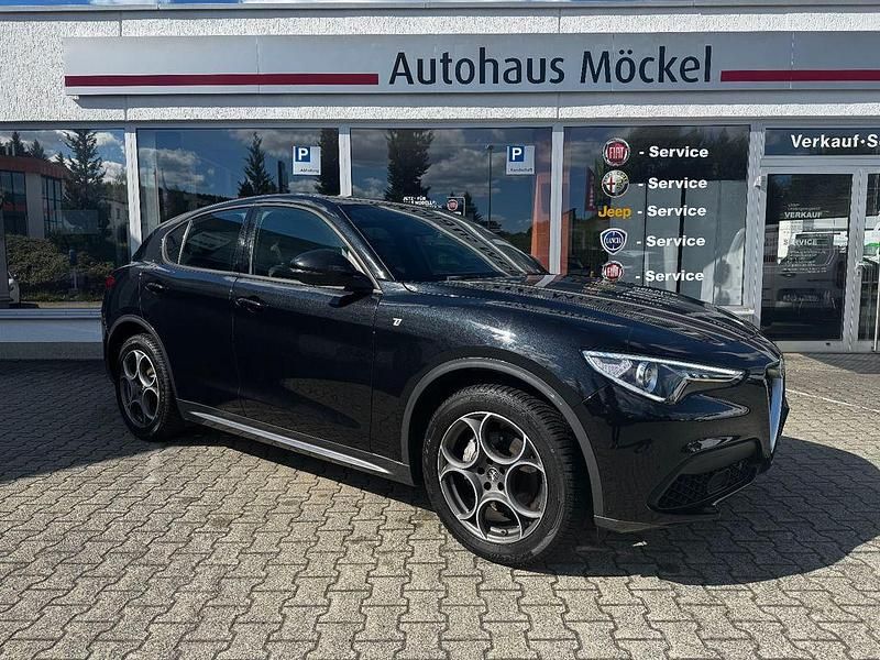 Schwarz Gebraucht 2023 Alfa Romeo Stelvio Ti SUV | 35.690 € (Guter Preis) - Bild 1/4