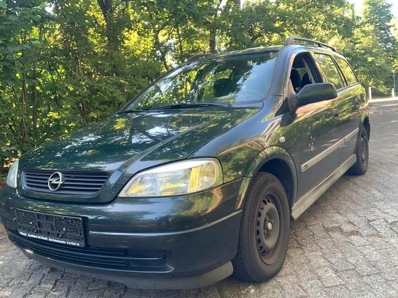 Grün Gebraucht 2000 Opel Astra Kombi | 1.599 € (Fairer Preis) - Bild 1/4