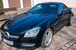 Gebraucht Mercedes SLK250 204 PS (150 kW) 2013 Schwarz Cabrio