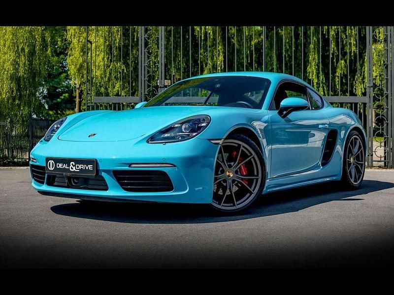 Blau Gebraucht 2018 Porsche 718 Cayman S Chrono | 74.990 € (Teuer) - Bild 1/2
