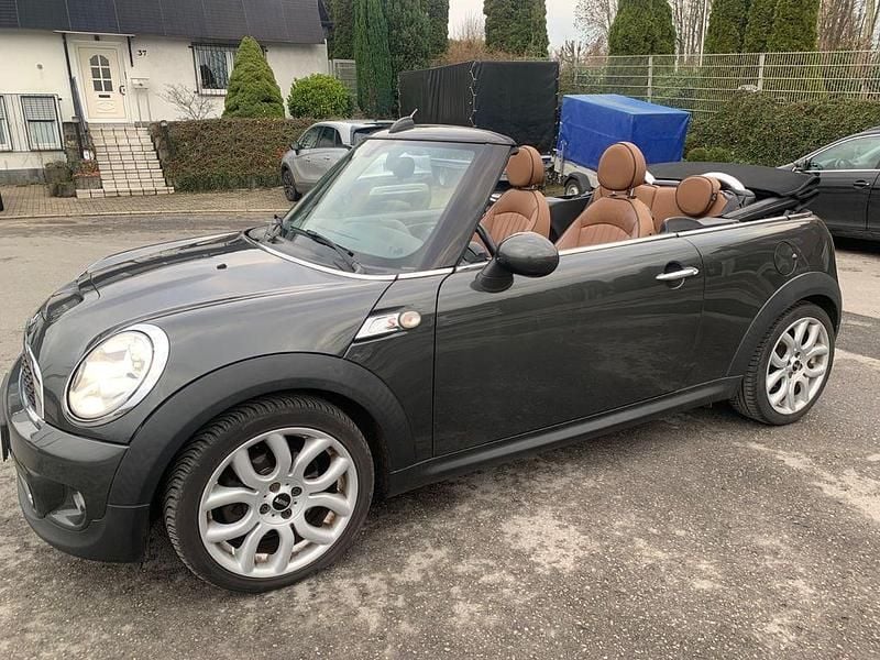 Grau Gebraucht 2014 Mini Cooper SD Cabriolet Cabrio | 9.499 € (Guter Preis) - Bild 1/4