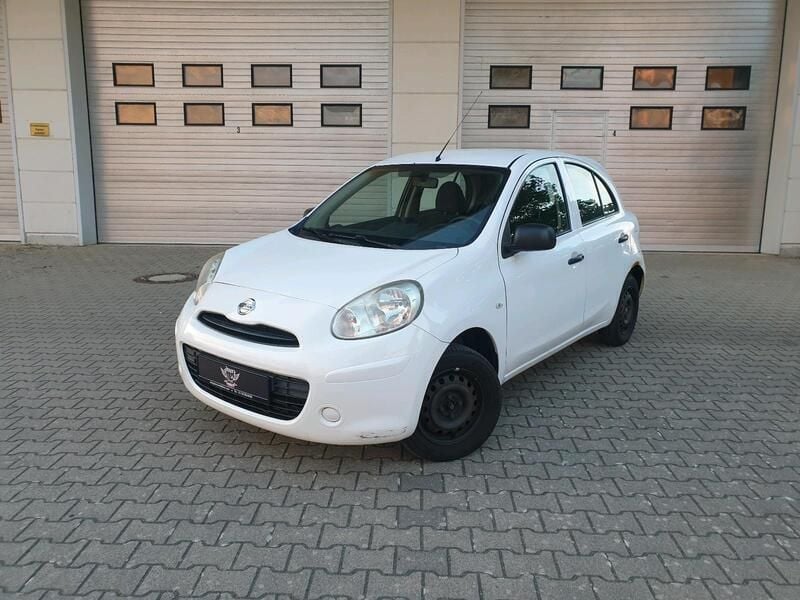 Weiß Gebraucht 2013 Nissan Micra Kleinwagen | 1.980 € (Guter Preis) - Bild 1/4