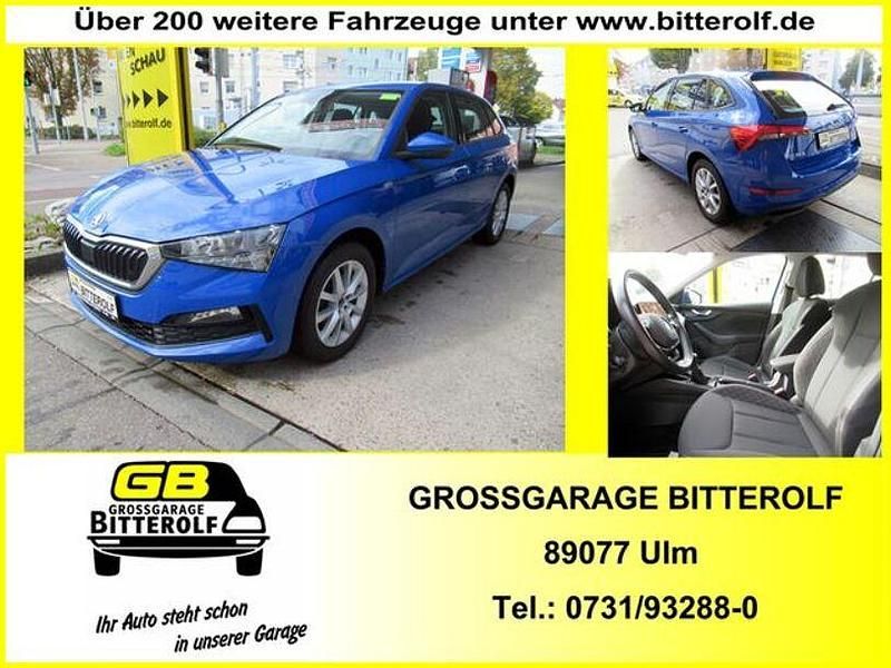 Blau Gebraucht 2020 Skoda Scala Ambition Kleinwagen | 13.990 € (Fairer Preis) - Bild 1/4