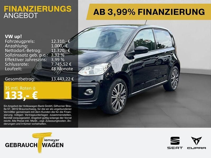 Schwarz Gebraucht 2022 VW up! Active Kleinwagen | 11.790 € (Fairer Preis) - Bild 1/4