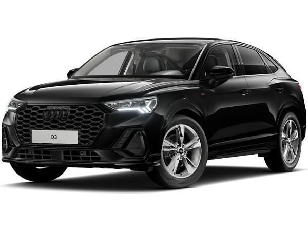 Schwarz (mythosschwarz metallic) Neu 2025 Audi Q3 Sportback Comfort SUV | 45.150 € (Guter Preis) - Bild 1/4