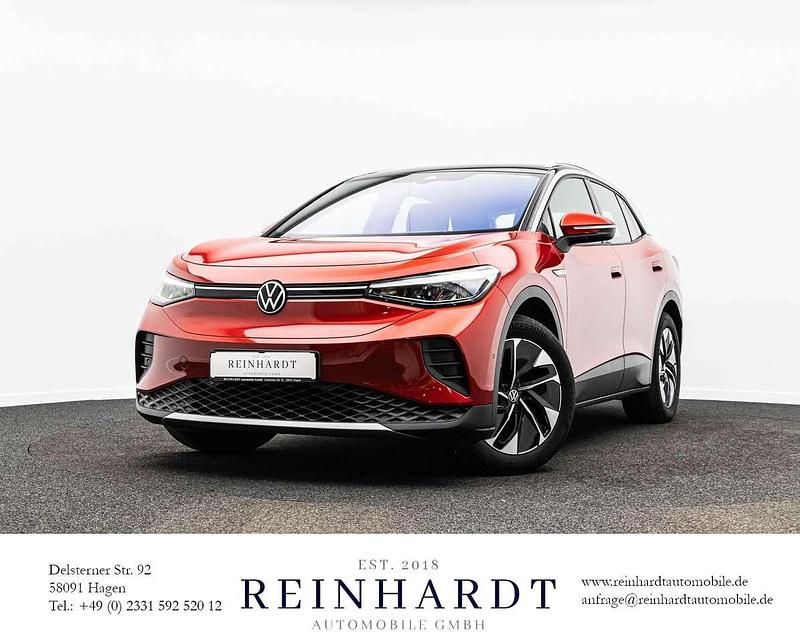 Kings red metallic Gebraucht 2022 VW ID.4 Pro Performance SUV | 26.185 € (Fairer Preis) - Bild 1/1