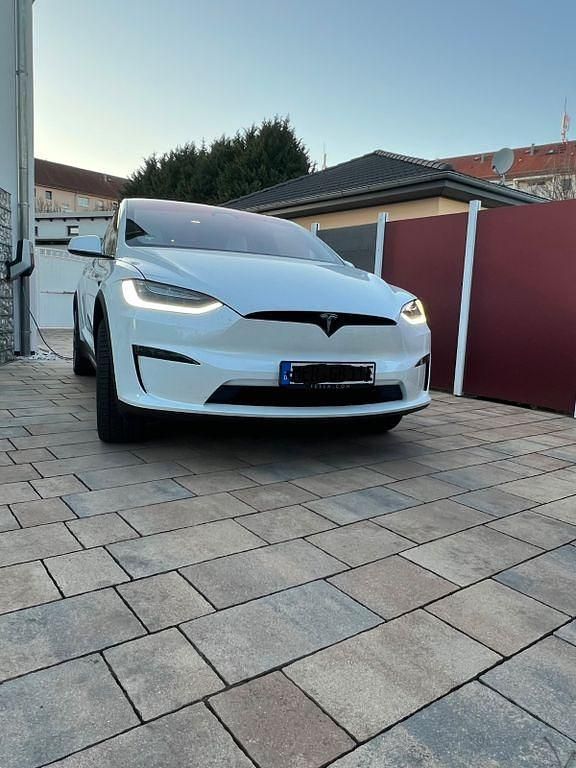 Gebraucht Tesla Model X 492 kW (670 PS) 2023 Weiß SUV