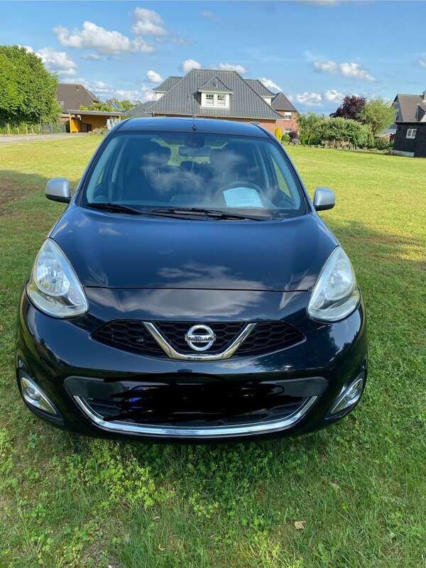 Schwarz Gebraucht 2016 Nissan Micra N-TEC Kleinwagen | 5.900 € (Guter Preis) - Bild 1/4