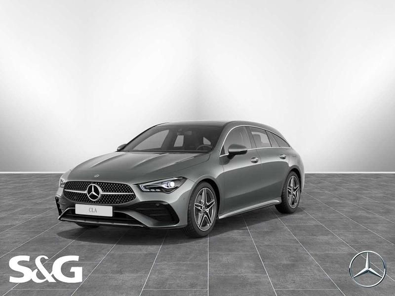 Metalliclack mountaingrau Gebraucht 2024 Mercedes CLA200 AMG Kombi | 34.900 € (Etwas zu teuer) - Bild 1/4