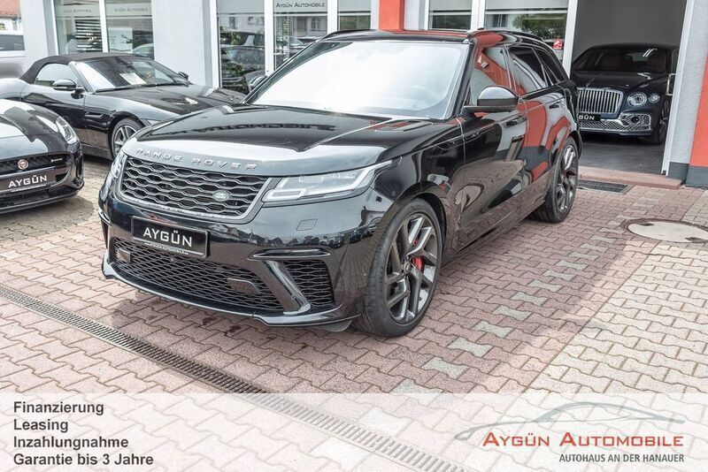 Santorini black Gebraucht 2019 Land Rover Range Rover Velar SVAutobiography Dynamic Black SUV | 54.995 € (Etwas zu teuer) - Bild 1/4