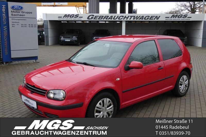Tornadorot Gebraucht 2002 VW Golf IV Basis Kleinwagen | 1.000 € (Superpreis) - Bild 1/4