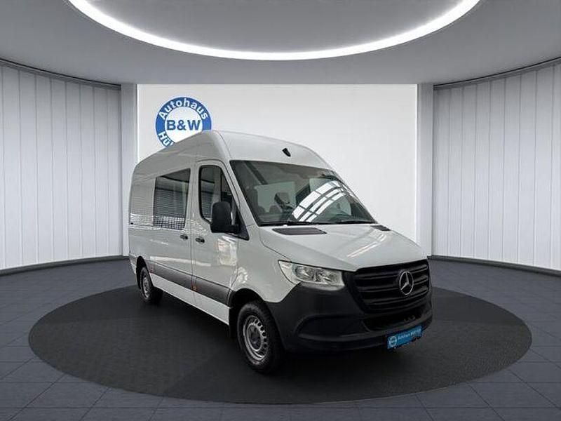 Arktikweiss Gebraucht 2019 Mercedes Sprinter Van | 28.999 € (Fairer Preis) - Bild 1/4