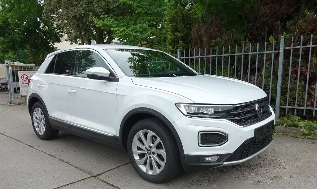 Gebraucht VW T-Roc Highline 150 PS (110 kW) 2021 Pure white SUV