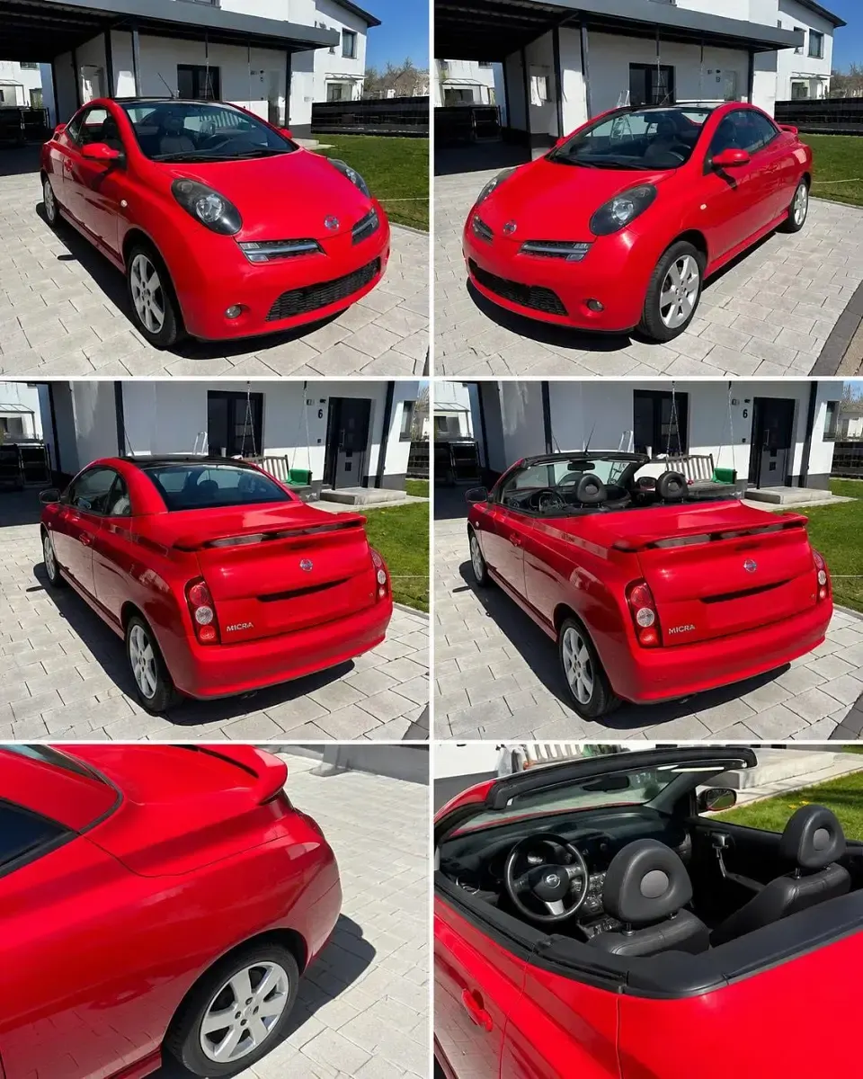 Gebraucht Nissan Micra C+C 110 PS (80 kW) 2006 Rot Cabrio