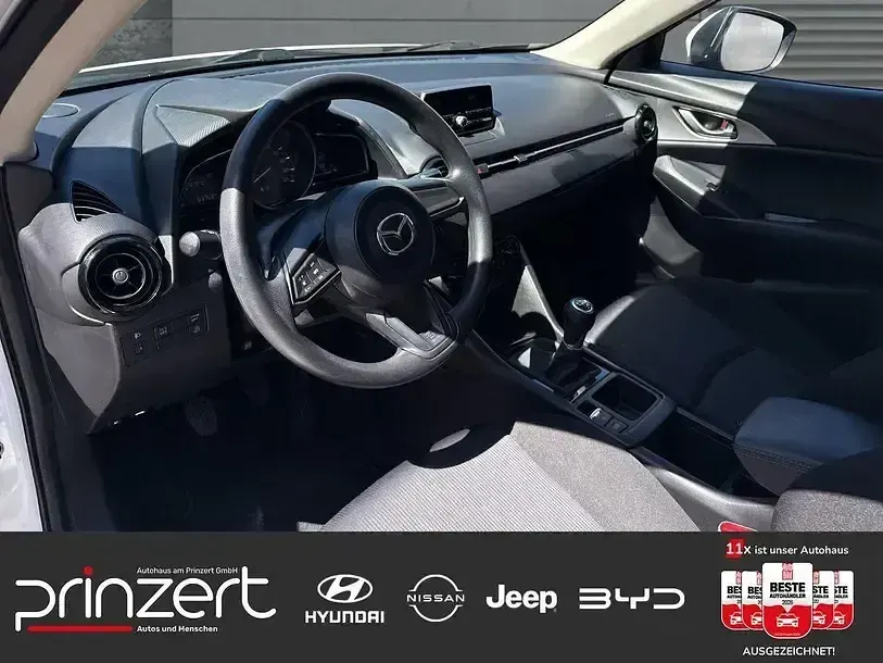 Gebraucht Mazda CX-3 Prime-Line 121 PS (88 kW) 2019 Arctic white SUV