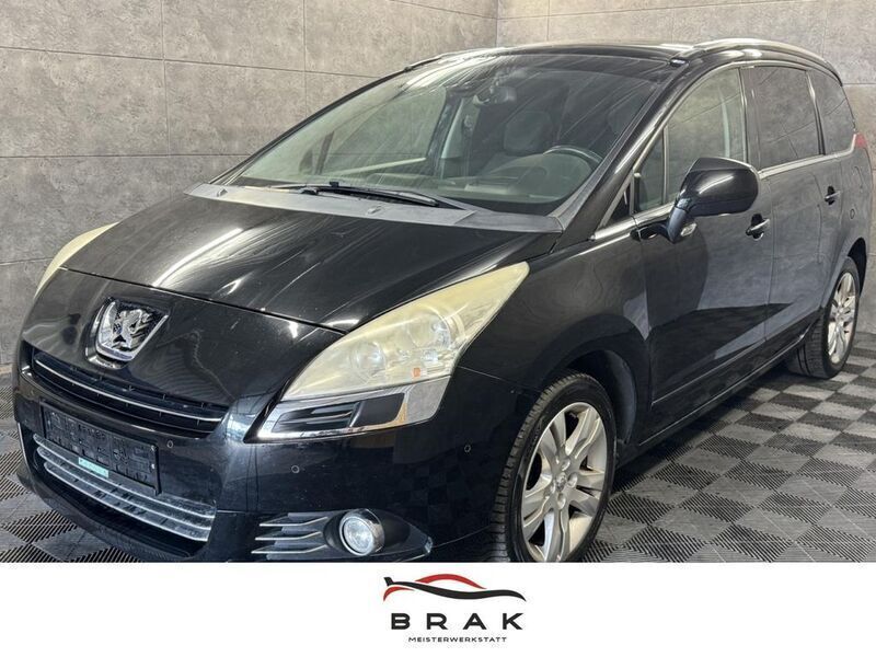 Schwarz Gebraucht 2012 Peugeot 5008 Allure Van / Kleinbus | 2.980 € (Superpreis) - Bild 1/4