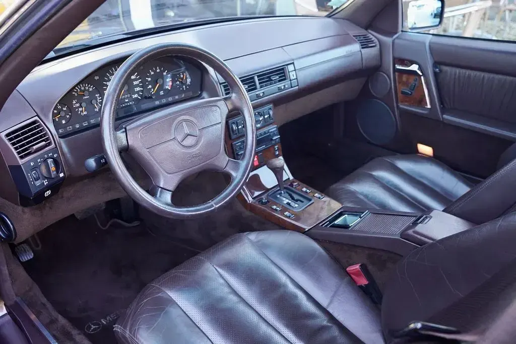 Gebraucht Mercedes SL300 1993 Braun Cabrio