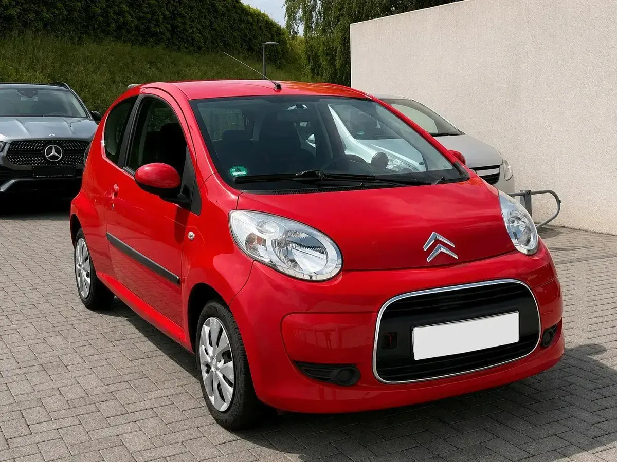 Gebraucht Citroën C1 68 PS (50 kW) 2009 Rot Kleinwagen
