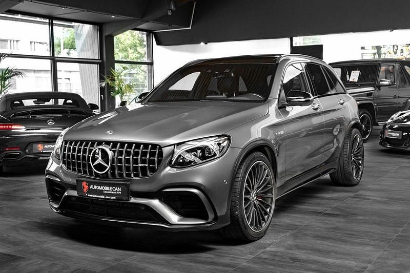 Grau Gebraucht 2018 Mercedes GLC63 AMG AMG SUV | 57.900 € (Etwas zu teuer) - Bild 1/4