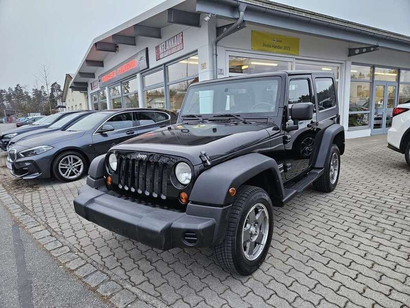 Black clear coat Gebraucht 2008 Jeep Wrangler Sport SUV | 14.900 € (Superpreis) - Bild 1/4